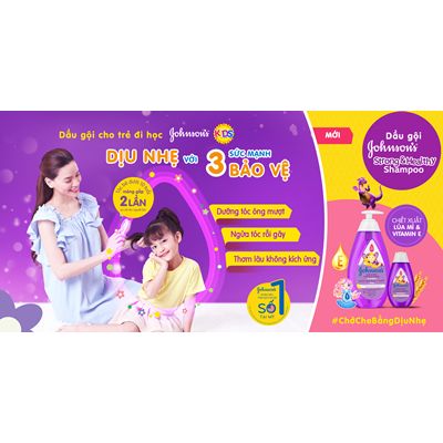 Dầu gội Johnson’s ® Active Kids™ Strong and Healthy Shampoo - Image 4 - Johnson's Baby
