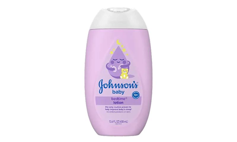 Johnson’s® Our Scents & Fragrance featuring Bedtime Baby Lotion Bottle Image