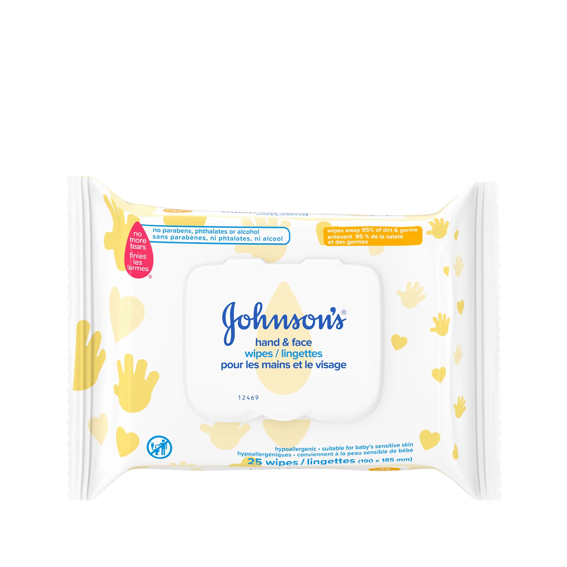 Johnson's Hand and Face Wipes