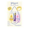 Front Pack shot of Johnson's® Baby Care Essentials Gift Set