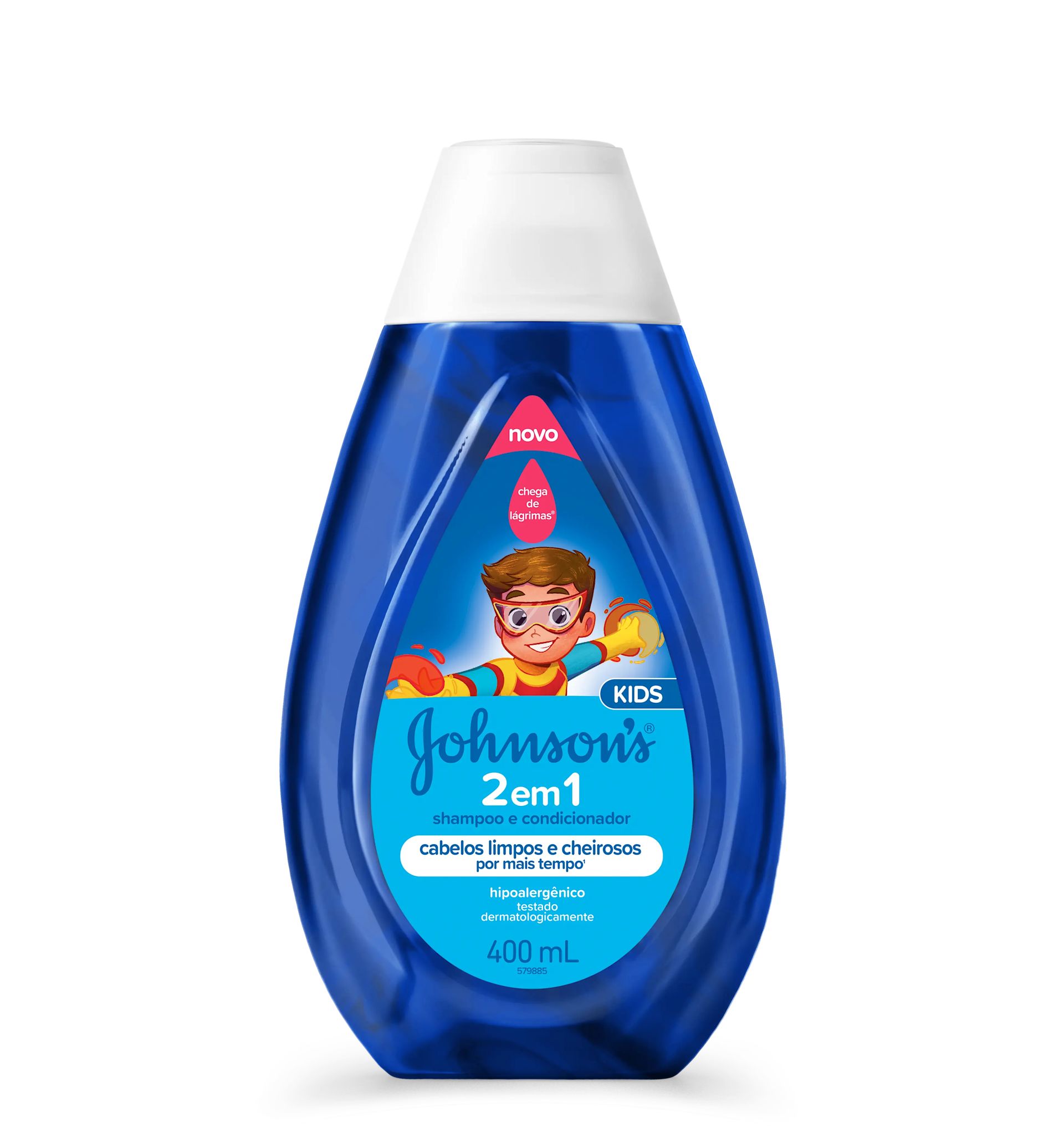 2 em 1 Shampoo e Condicionador Infantil JOHNSON’S® 400ml