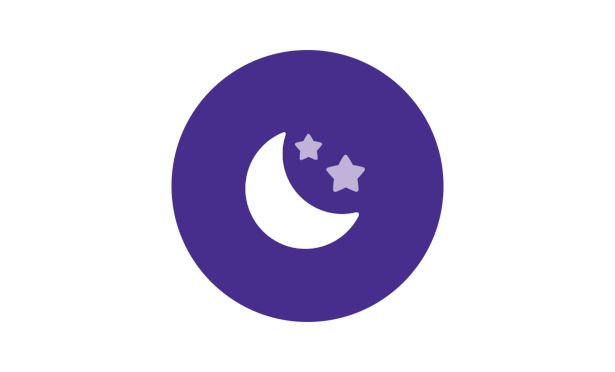 Johnson's Baby quiet time moon icon