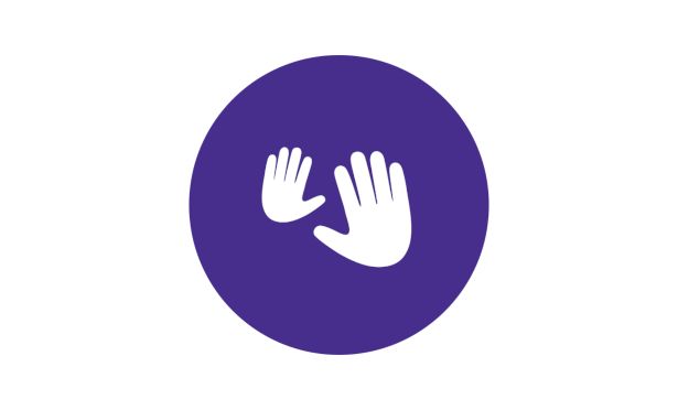 Johnson's Baby soothing massage hands icon