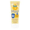 Front Pack Shot of Baby Mineral Sunscreen Lotion SPF 30 3oz