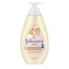 Front Pack shot of Johnson's® Skin Nourish Moisture Wash Vanilla Oat Scents 20.3FL OZ 600ML