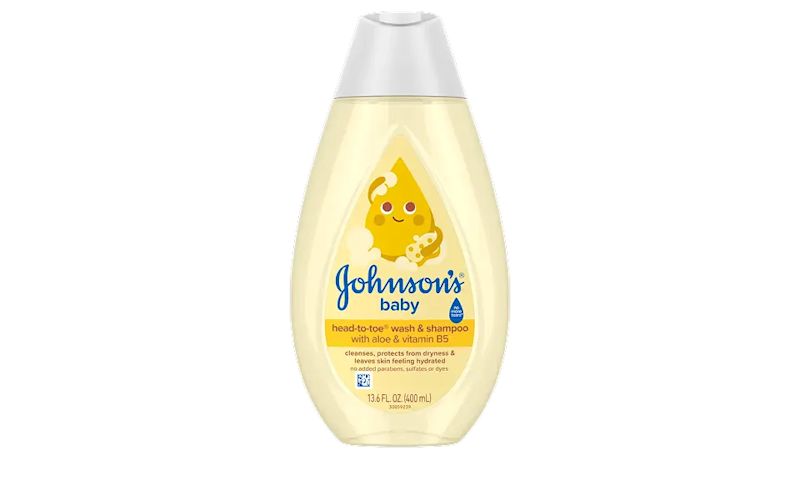 Johnson’s® Our Scents & Fragrance featuring Head to toe wash & shampoo Bottle Image
