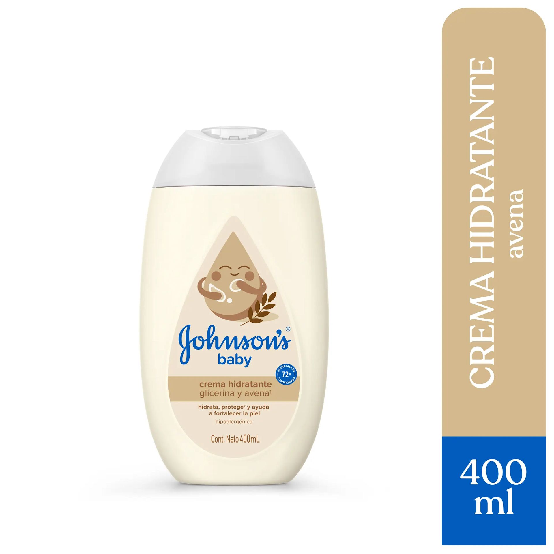 Crema Hidratante JOHNSON’S® baby Avena​