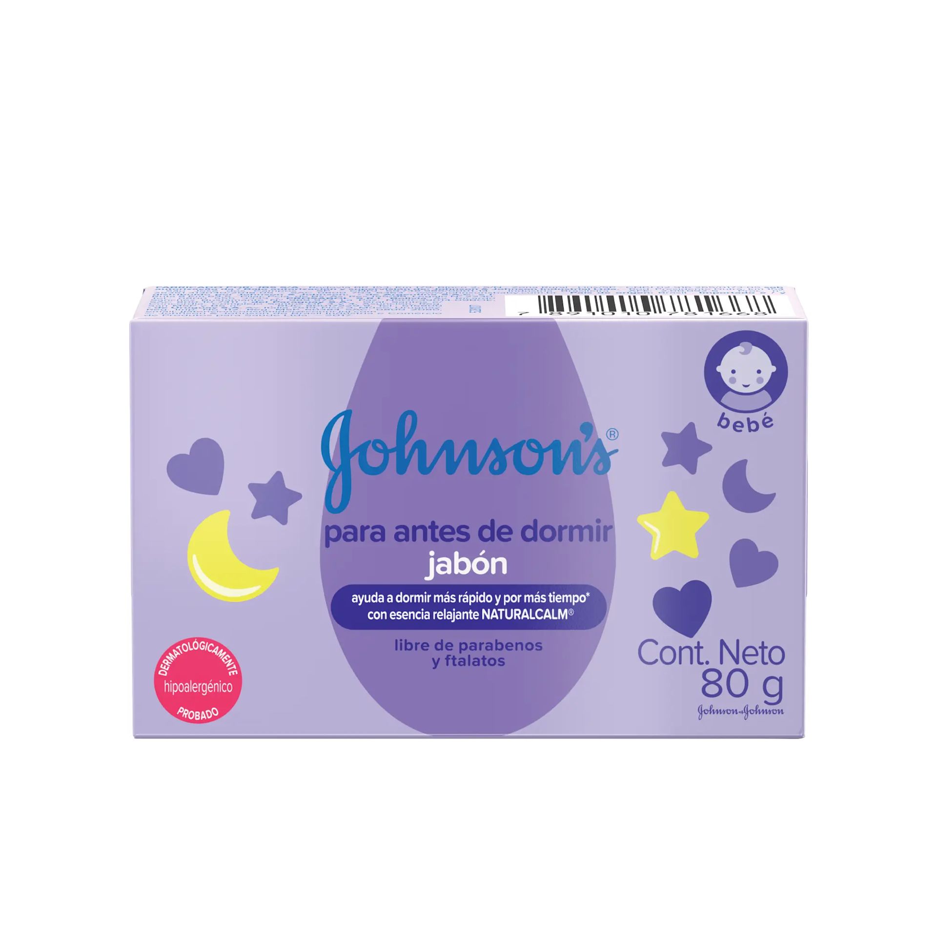 Jabón en barra JOHNSON'S® Antes de Dormir