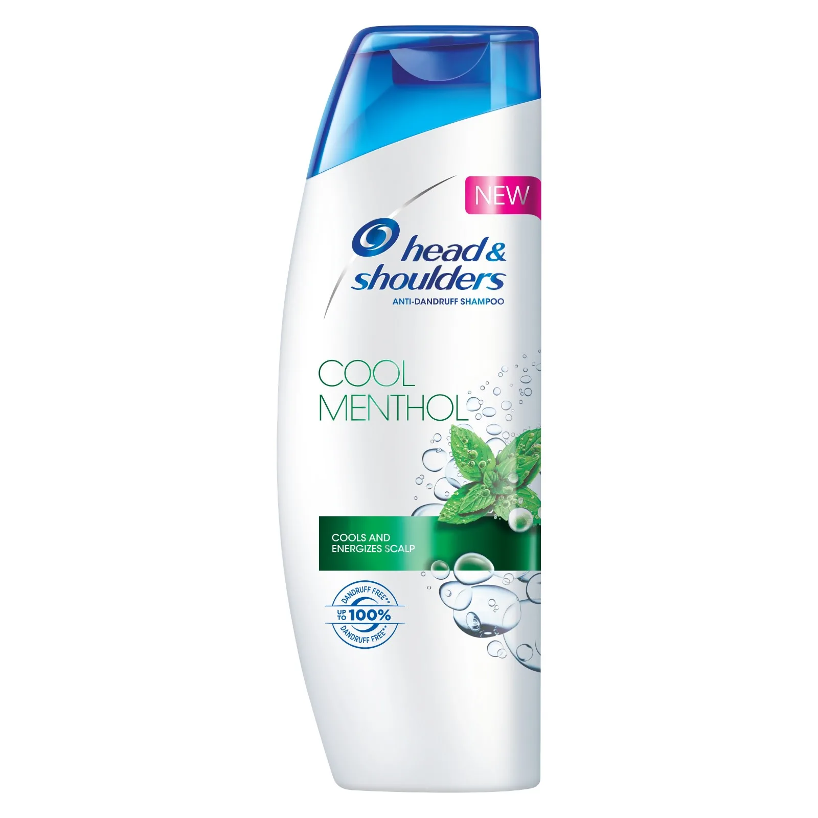 2. Cool menthol anti-dandruff shampoo: