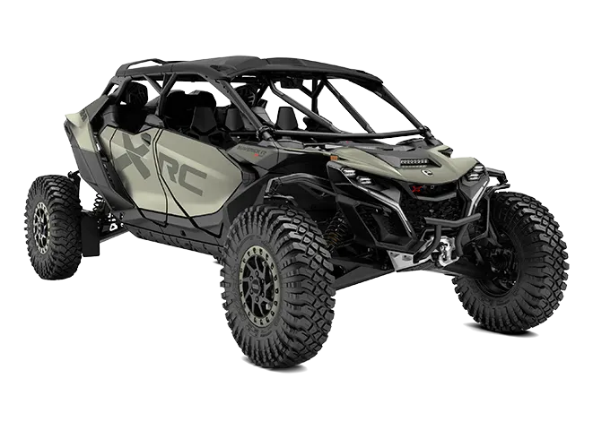 ORV-MY26-Maverick-R-MAX-XrcSAS-MillNT-Loft-Green-Satin-0007JTF00-Studio-34FR-NA