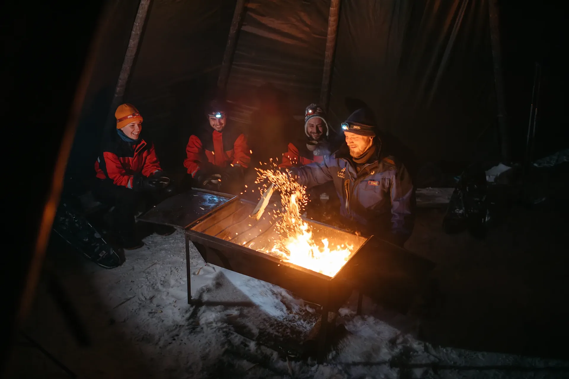 lapland safaris campfire 