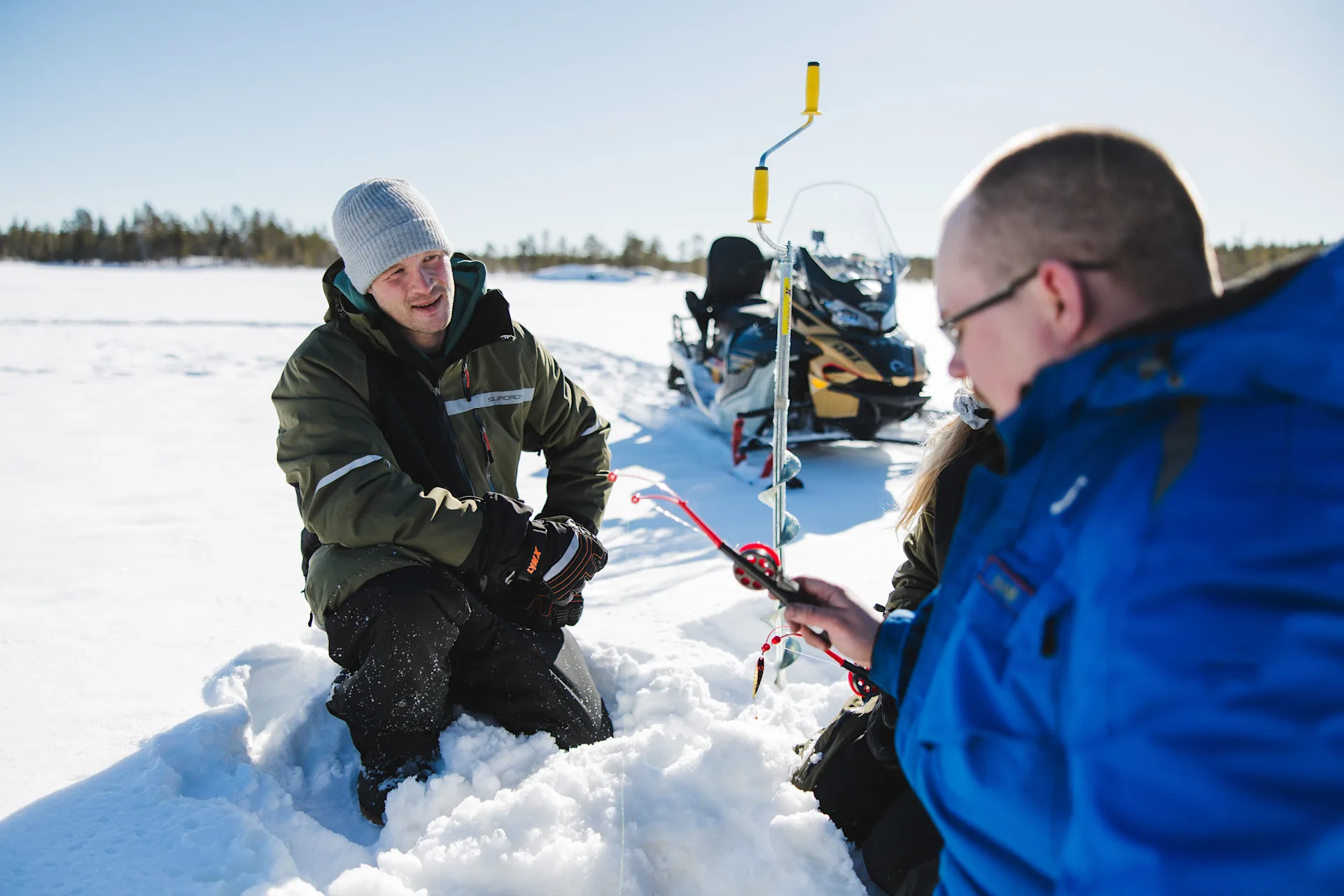 lapland ice fishing 