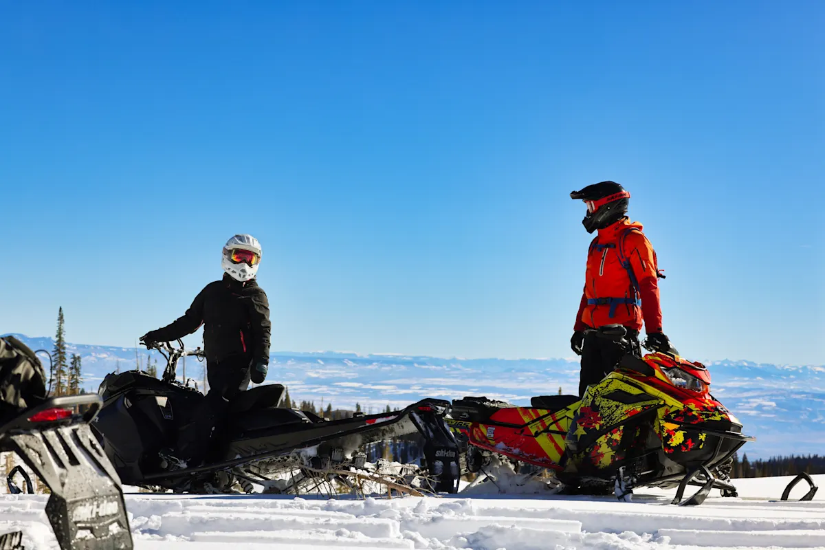 Snowmobile Tour near Colorado’s Grand Mesa - BRP Experiences