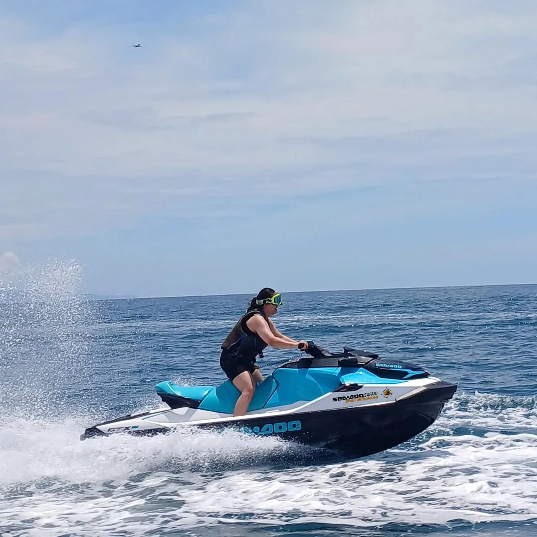 Life is just more fun when you’re on a jet ski 😎 jetski bali adventures muliabali westinbal