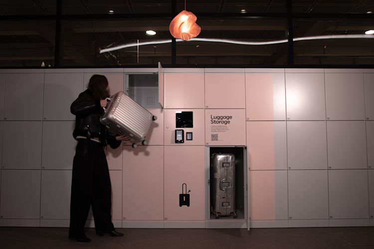 Arlanda express lockers concept