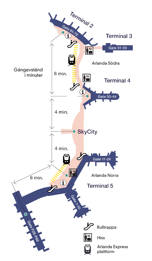 karta stockholms centralstation Res mellan Stockholm och Arlanda på 18 minuter | Arlanda express
