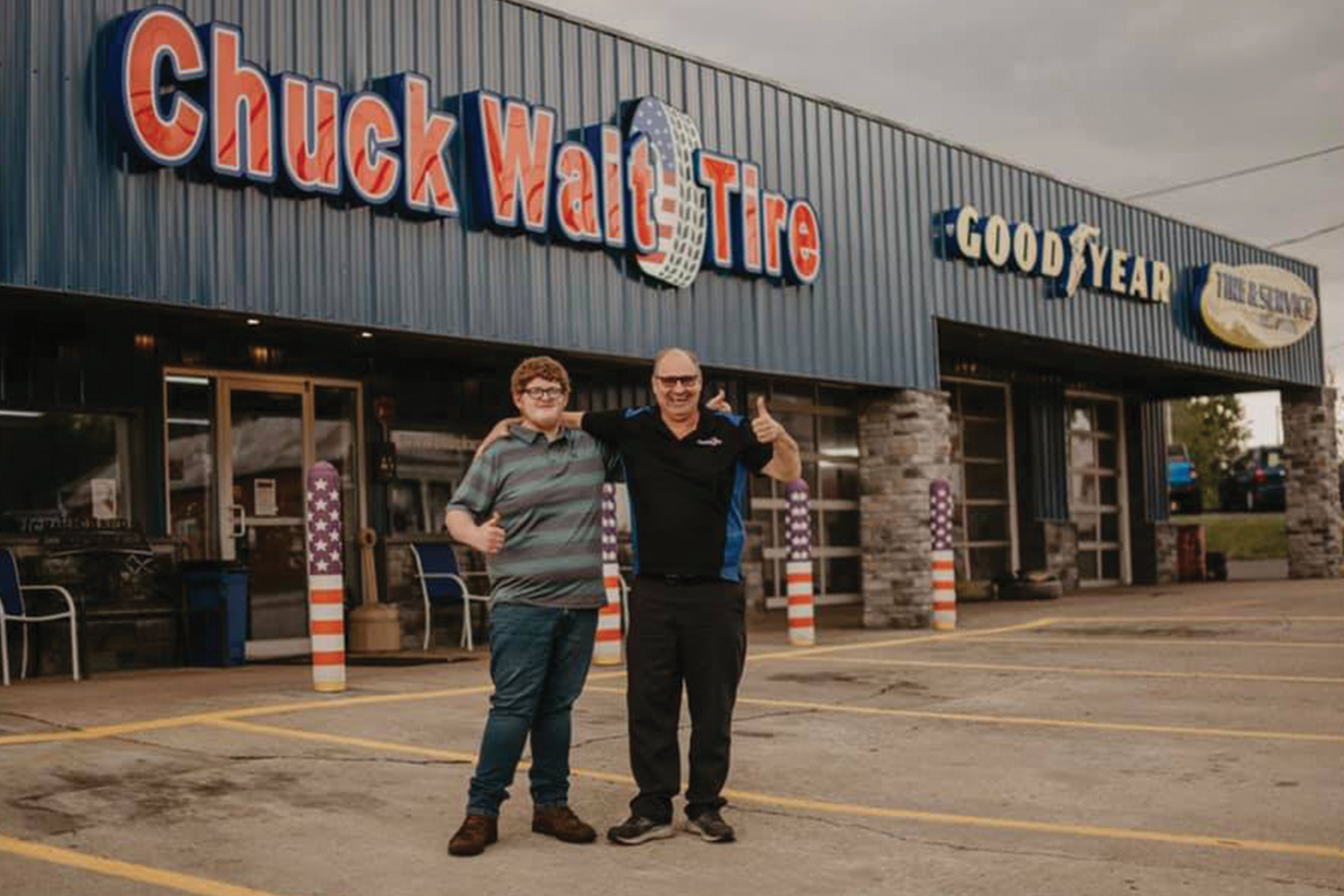 Chuck Wait Tire Store Front