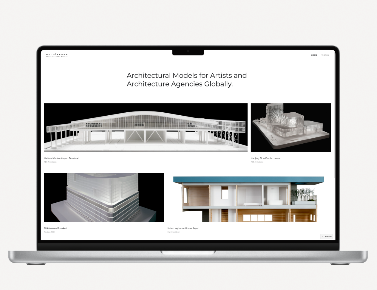 Brand Identity & Website for Architectural Modelling Company