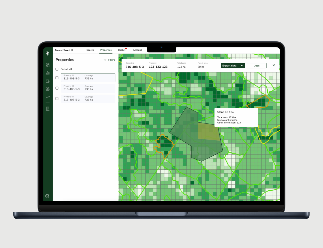 Component and Design System project for a Finnish forestry Startup