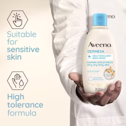 AVEENO DERMEXA DAILY EMOLLIENT BODY WASH - Image 4 - Aveeno - en-IE