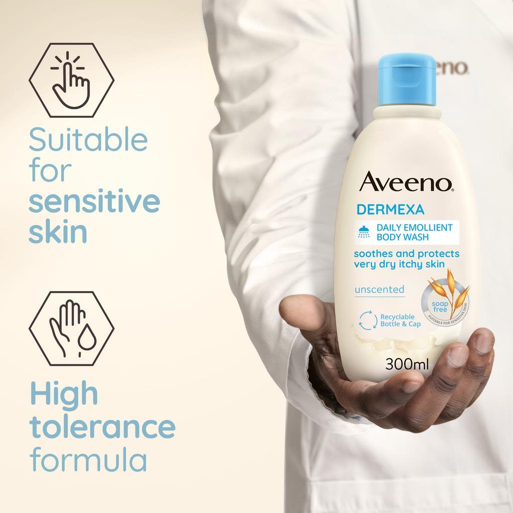 AVEENO DERMEXA DAILY EMOLLIENT BODY WASH - Image 4 - Aveeno - en-IE
