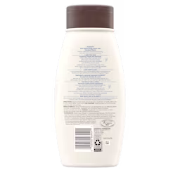 Photo de derrière du gel nettoyant apaisant à la noix de coco d’AVEENO®, bouteille compressible de 532 mL
