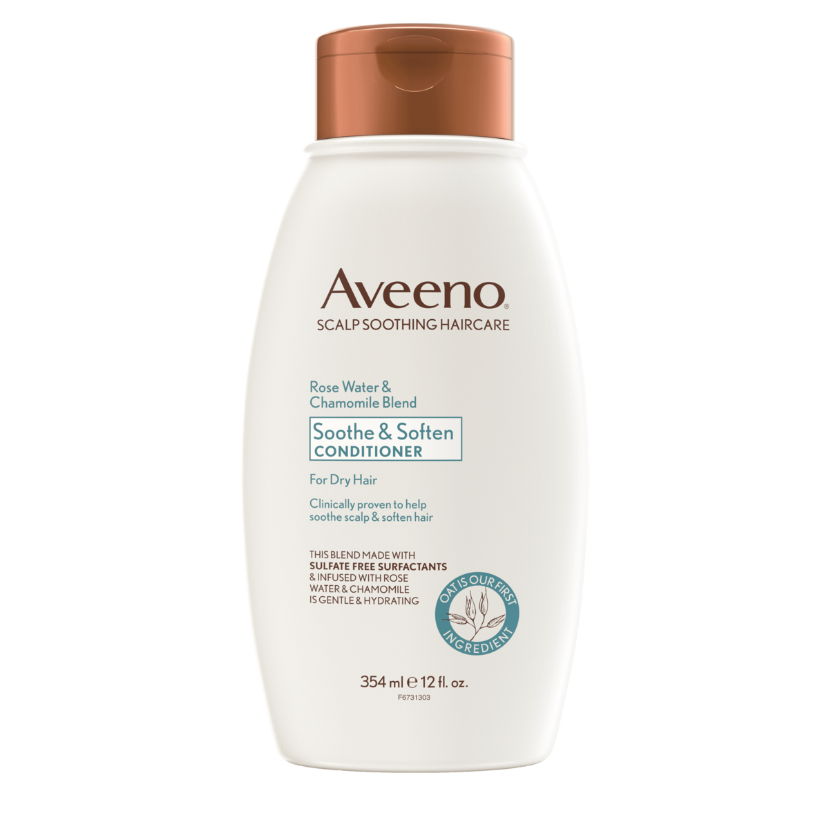 Rose Water & Chamomile Conditioner For Sensitive Scalp | Aveeno®