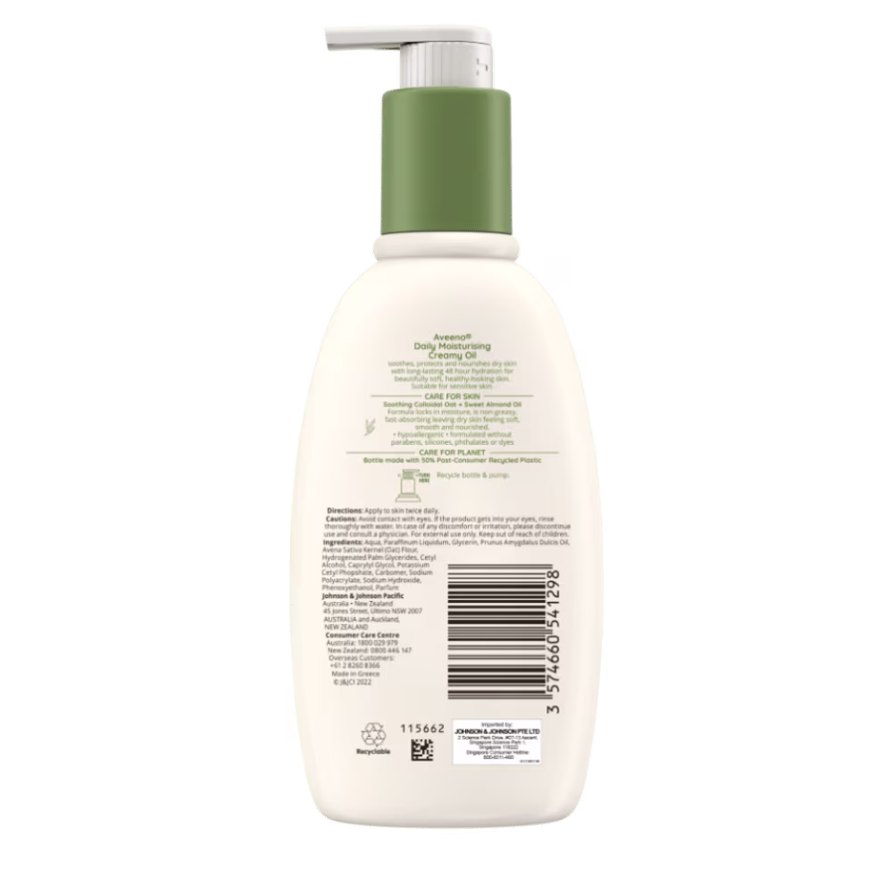 Aveeno Daily Moisturizing Creamy Oil Lotion - Image 2 - Aveeno - en-SG