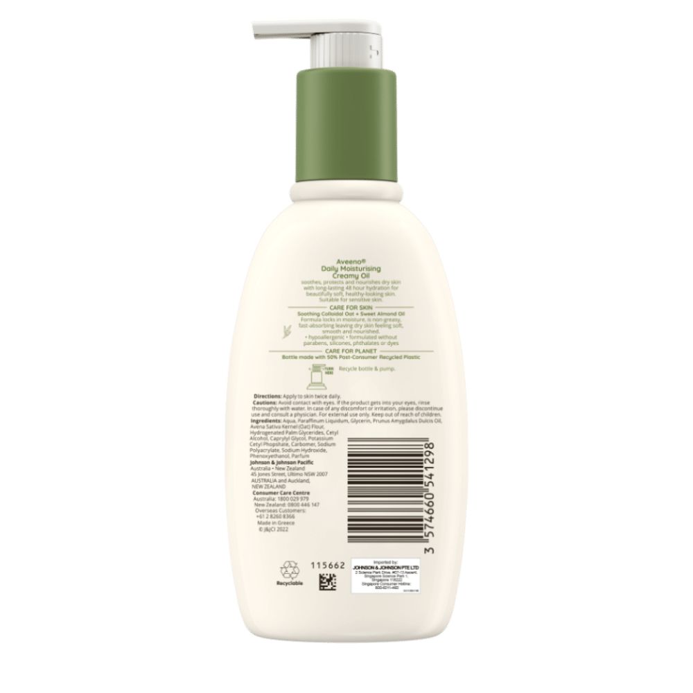Aveeno Daily Moisturizing Creamy Oil Lotion - Image 2 - Aveeno - en-SG