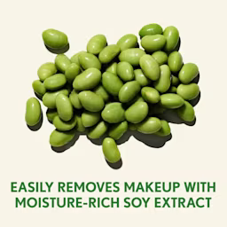 Soy Beans purposes - Easily removes makeup with moisture-rich soy extract