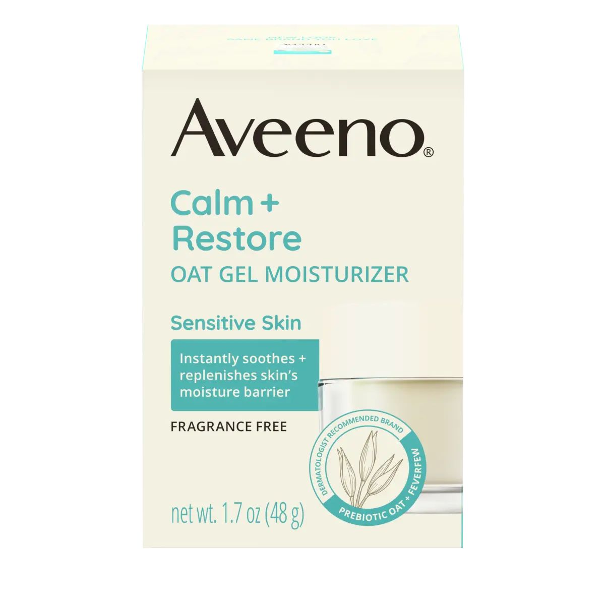 Calm + Restore Oat Gel Moisturizer, Sensitive Skin