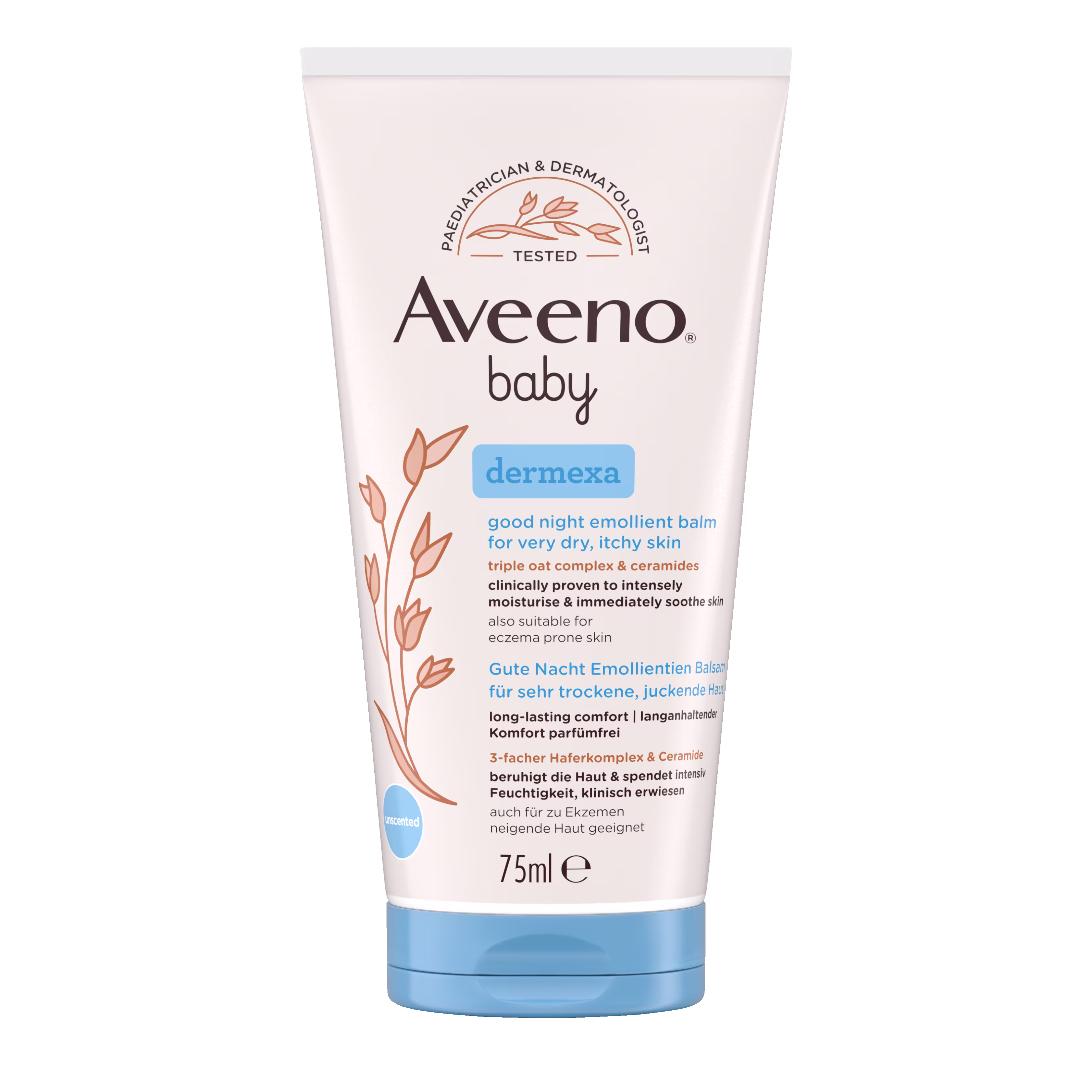 Aveeno® baby dermexa Gute Nacht Emollientien Balsam​