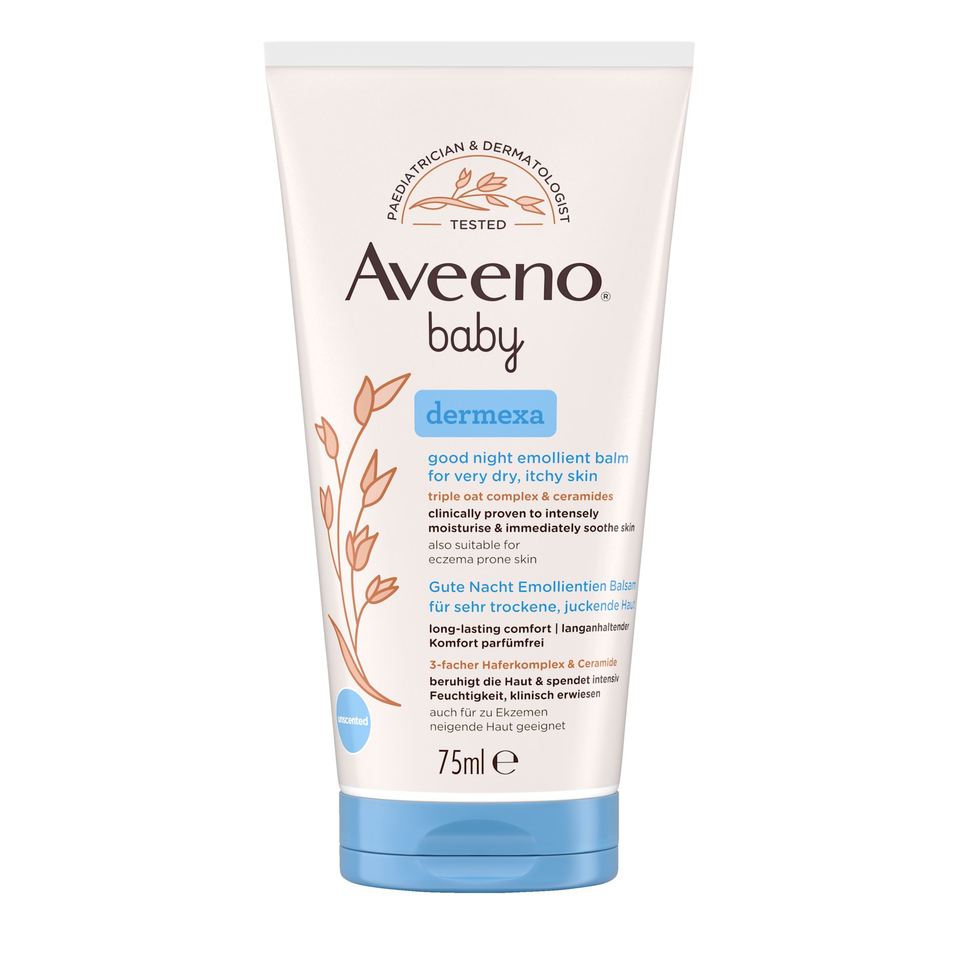 Aveeno® baby dermexa Gute Nacht Emollientien Balsam​