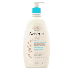 AVEENO® BABY Wash & Shampoo with natural Oat Extract, 532ml bottle