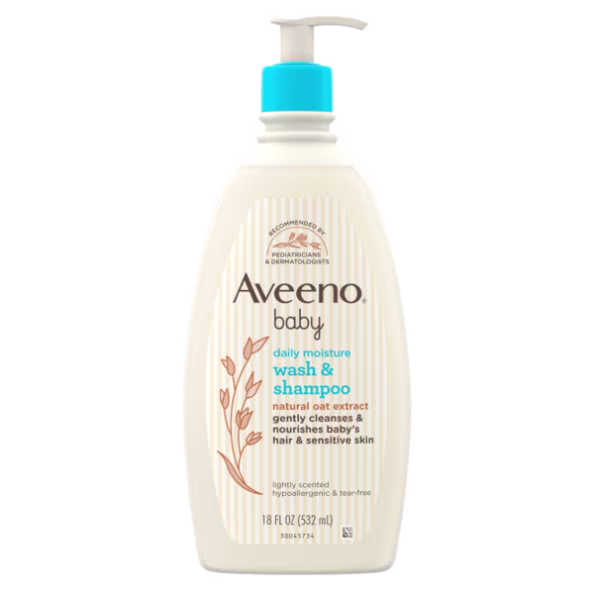 Aveeno Baby Daily Moisture Wash & Shampoo - Image 2 - Aveeno - en-PH