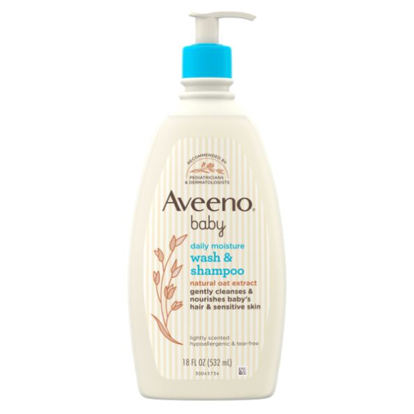 Aveeno Baby Daily Moisture Wash & Shampoo - Image 2 - Aveeno - en-PH