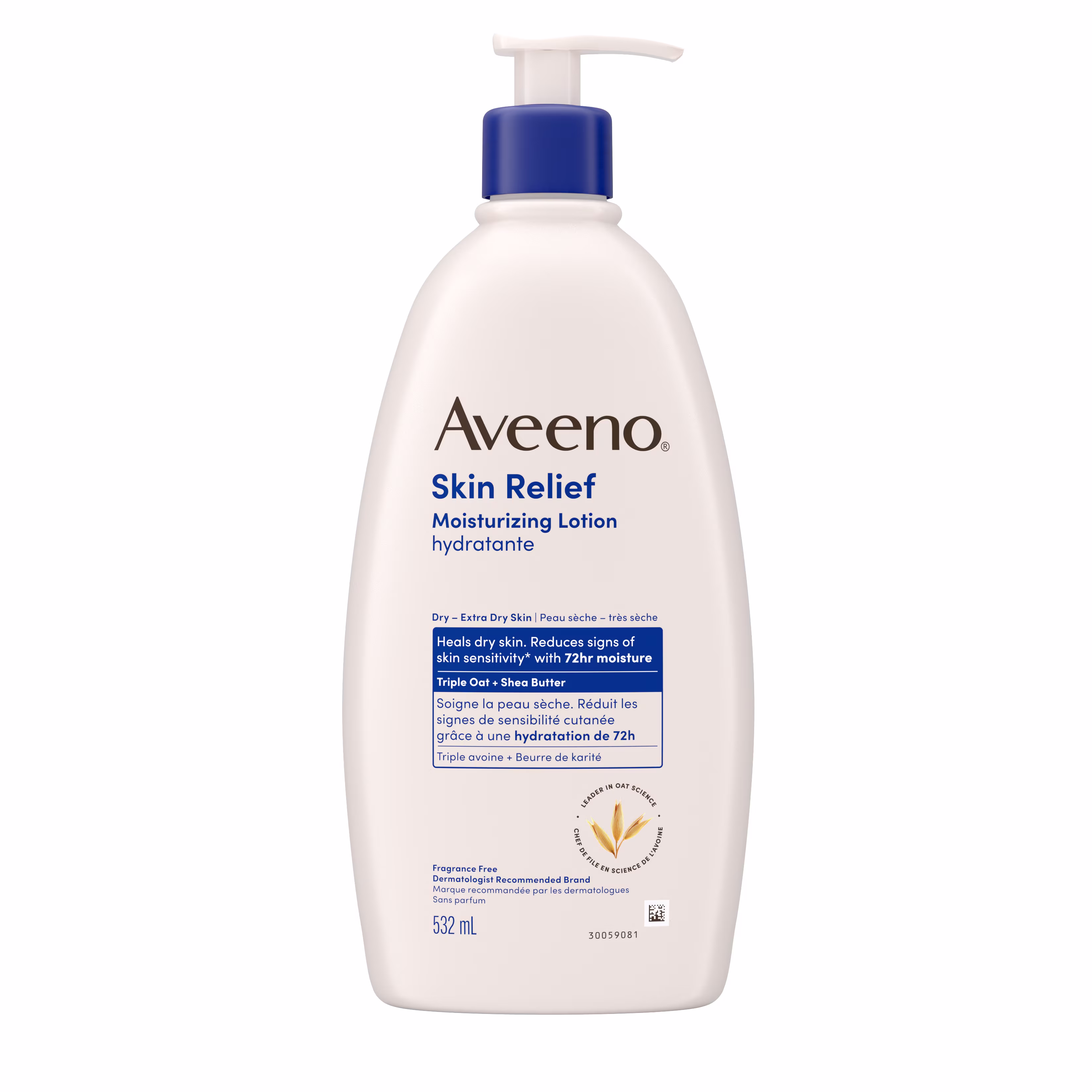 AVEENO® Skin Relief Moisturizing Lotion, Fragrance-free, 354ml pump bottle