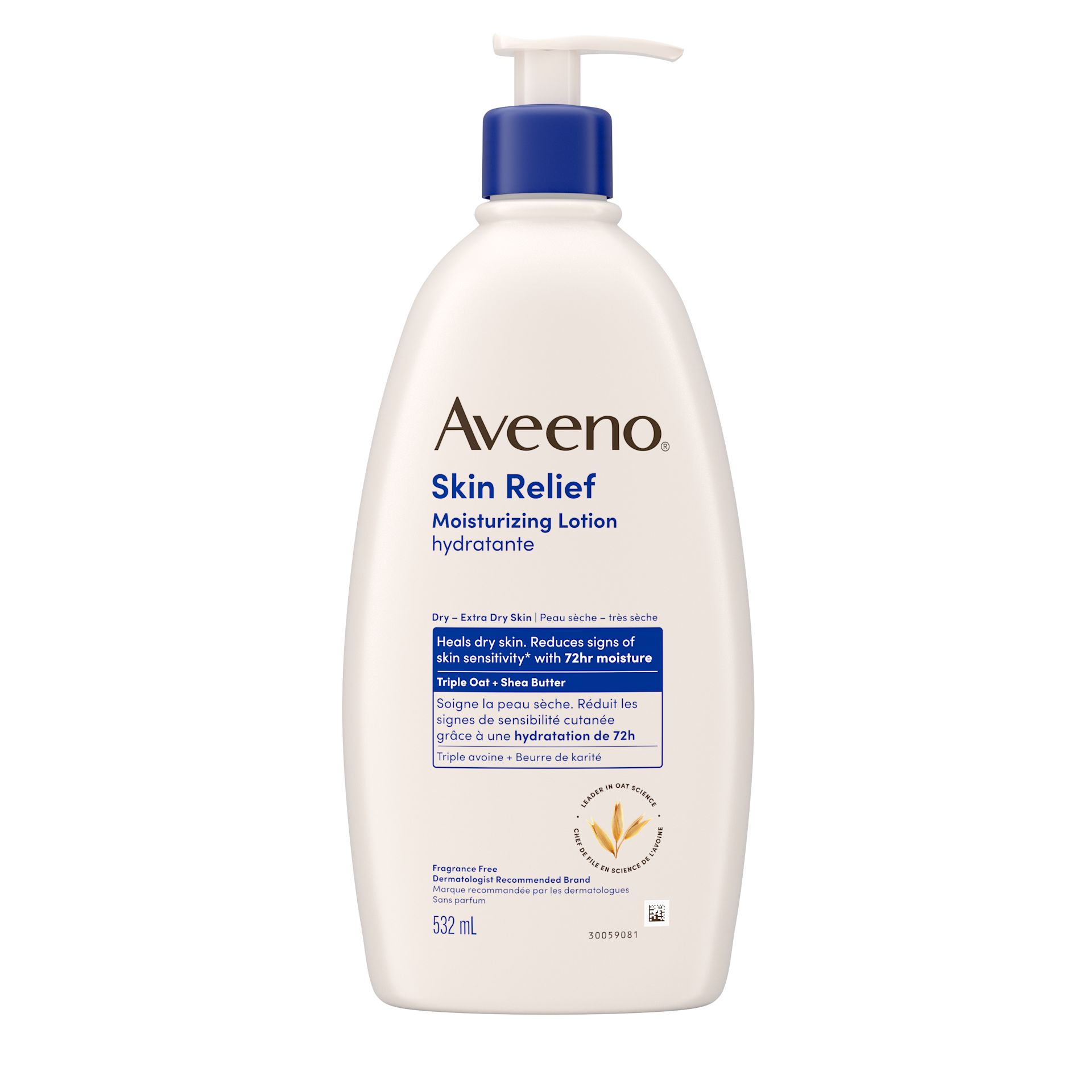 AVEENO® Skin Relief Moisturizing Lotion, Fragrance-free, 354ml pump bottle