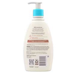 Back pack shot of Aveeno® Baby Daily Moisture 2-in-1 Body Wash & Shampoo With Shea Butter and Oat Extract