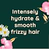 Intensely hydrate & smooth frizzy hair