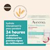 JS4452-AV-CR-AgeRenewalEcommTiles-FRA-4000x4000-2 Photo du devant de l’emballage de la crème pour le visage AVEENO® régénérante antiâge Calm + Restore à côté du logo de marque recommandée par les dermatologues