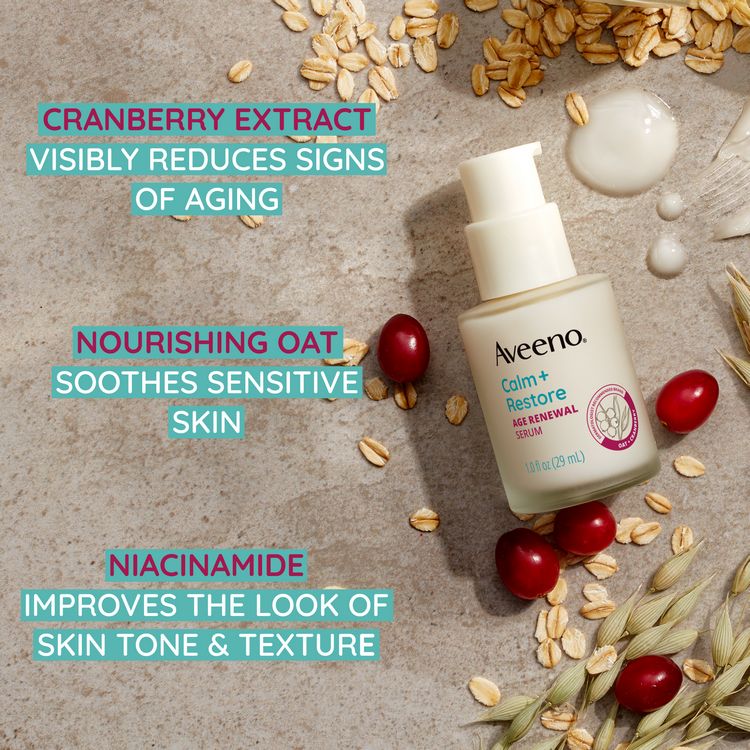 Calm + Restore ® Age Renewal Serum - Image 5 - Aveeno - en-US