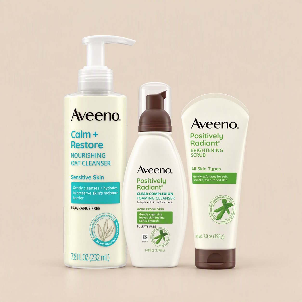 Aveeno® Image tile Shop by category - Facial Cleansers product line