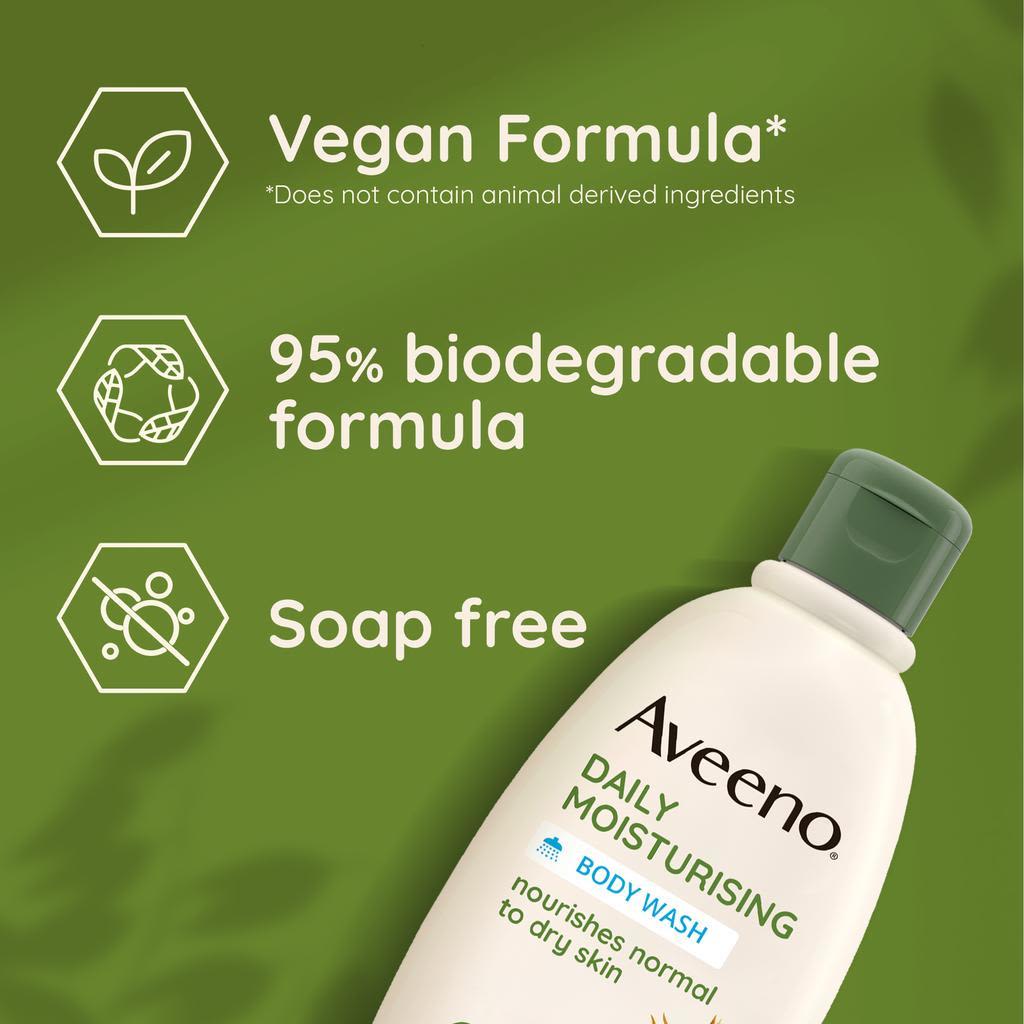 Aveeno Daily Moisturising Body Wash - Image 6 - Aveeno - en-IE