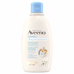 Aveeno® Dermexa Emolientowy Żel do Mycia, bezzapachowy. Zdjęcie produktu z przodu