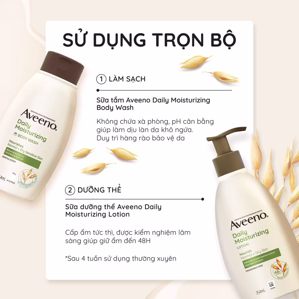 Daily Moisturizing Oat Body Wash for Normal to Dry Skin - 05 Daily Moisturizing Oat Body Wash for Normal to Dry Skin