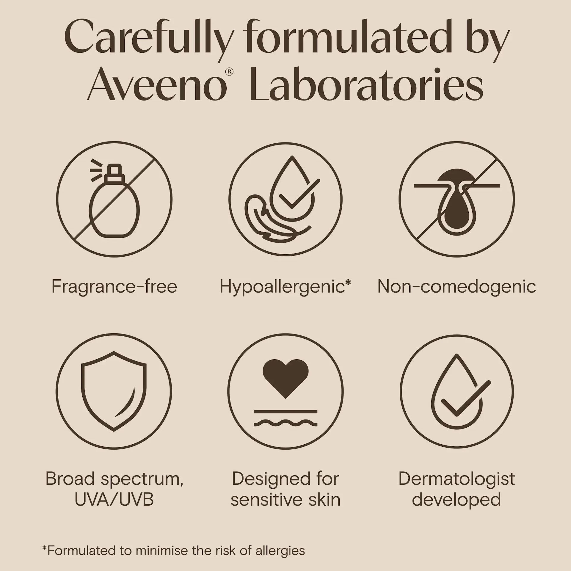 Aveeno CALM+RESTORE® Moisturising Lotion SPF50 50ml - Image 7