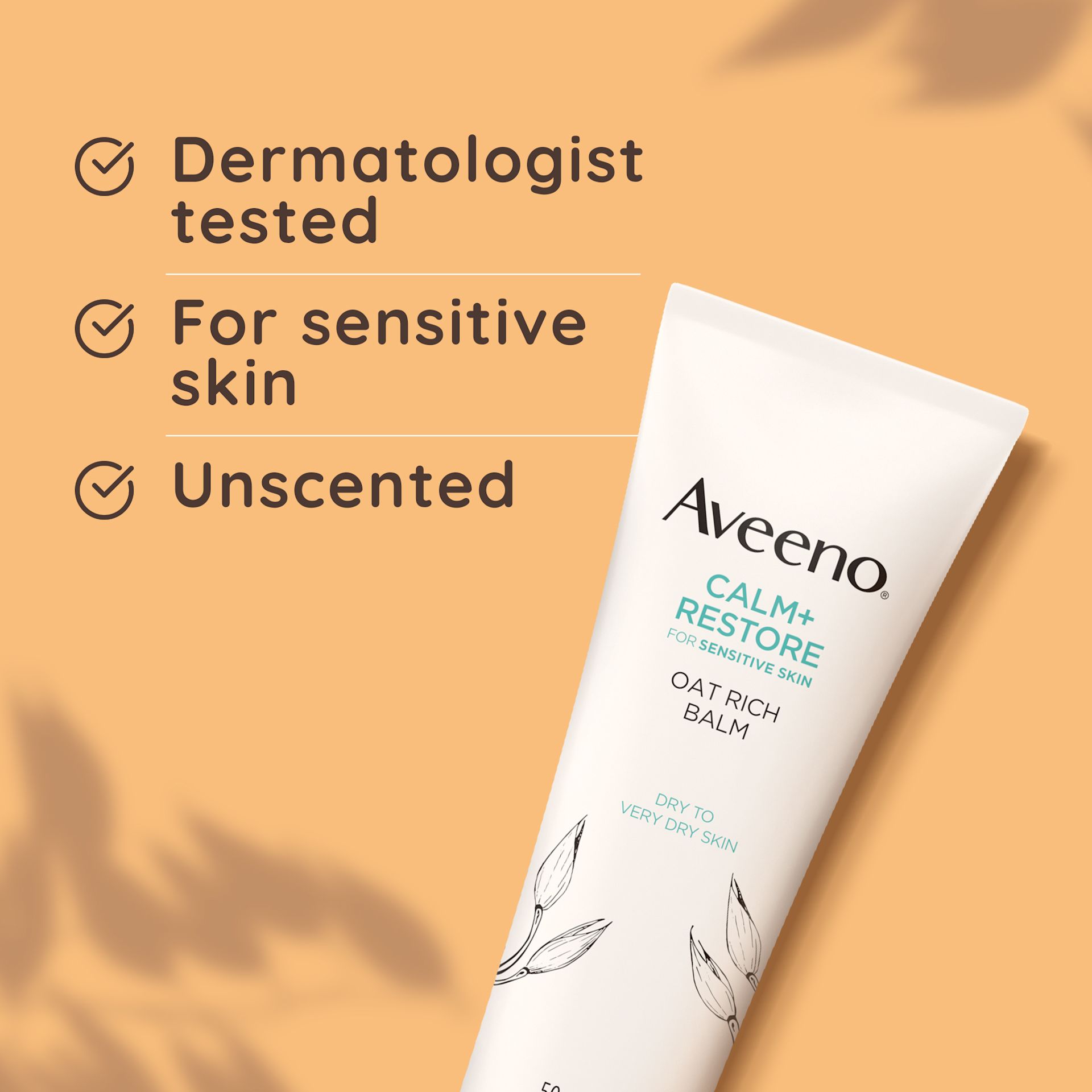 Aveeno Face CALM+RESTORE® Oat Rich Balm - Image 6 - Aveeno - en-IE
