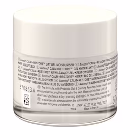 Aveeno® Calm + Restore™ Nawilżający żel-krem owsiany. Zdjęcie produktu z tyłu