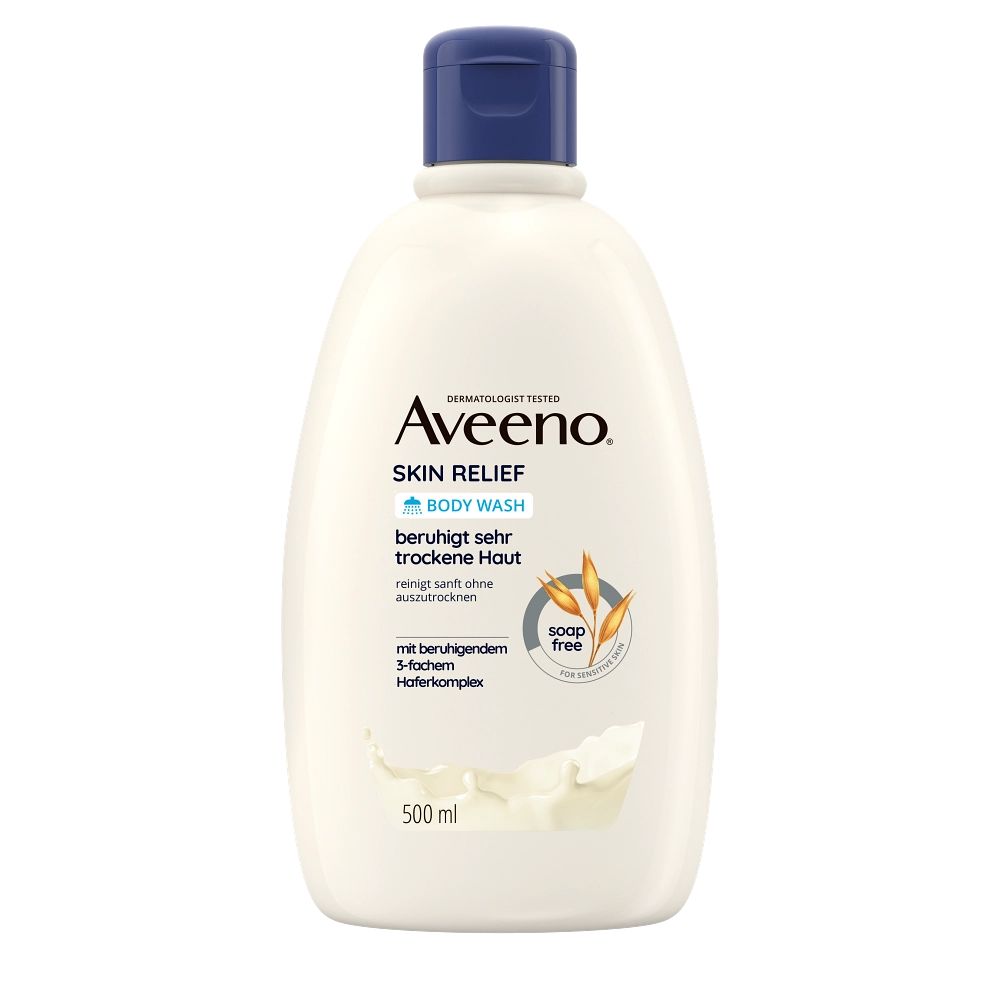 Aveeno® Skin Relief Seifenfreies Duschgel, parfümfrei, beruhigt sehr trockene Haut